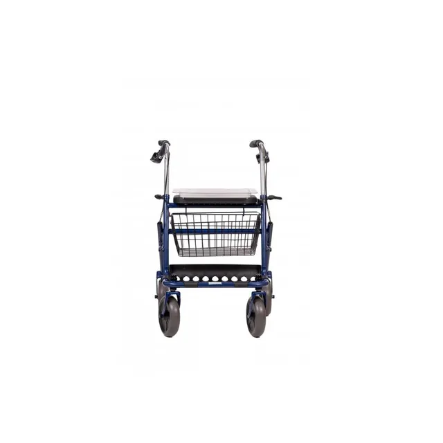 antar-at51013-stahl-rollator-4-rad-mit-korb-und-sitz image 1