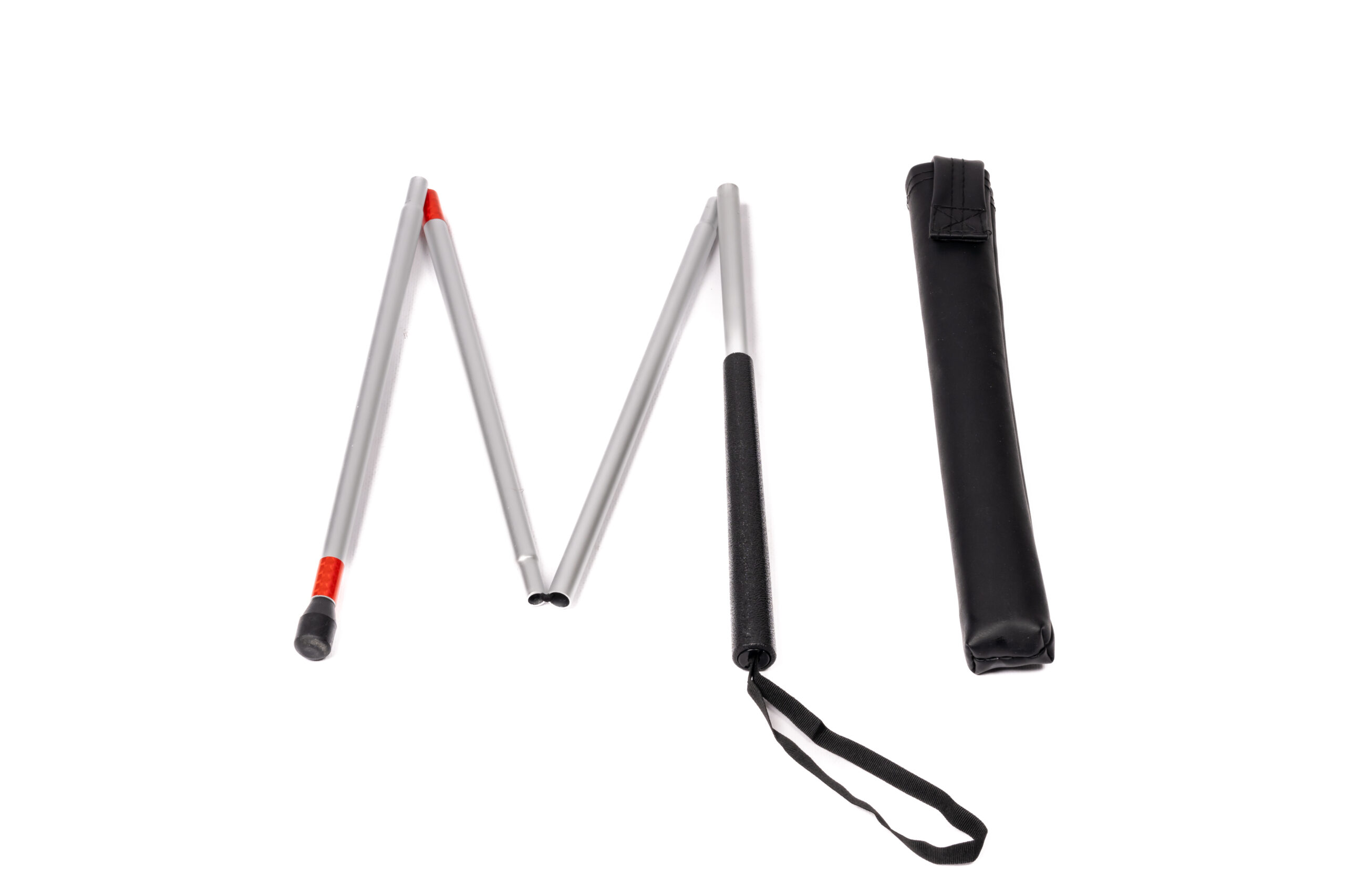 antar-at51108-blindenstock-faltbar-aluminium-mit-etui image 2