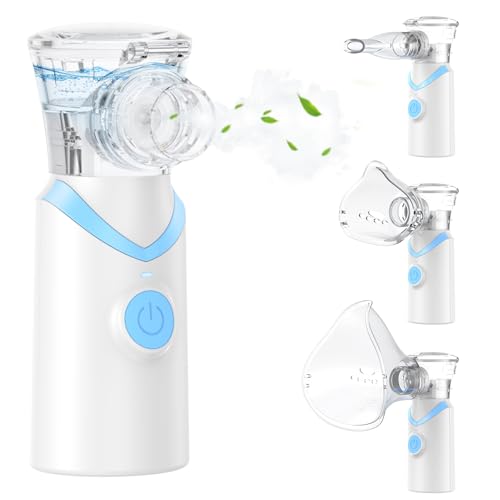 larair-tragbarer-inhalator-vernebler-blau-mit-masken-einstellbar image 8