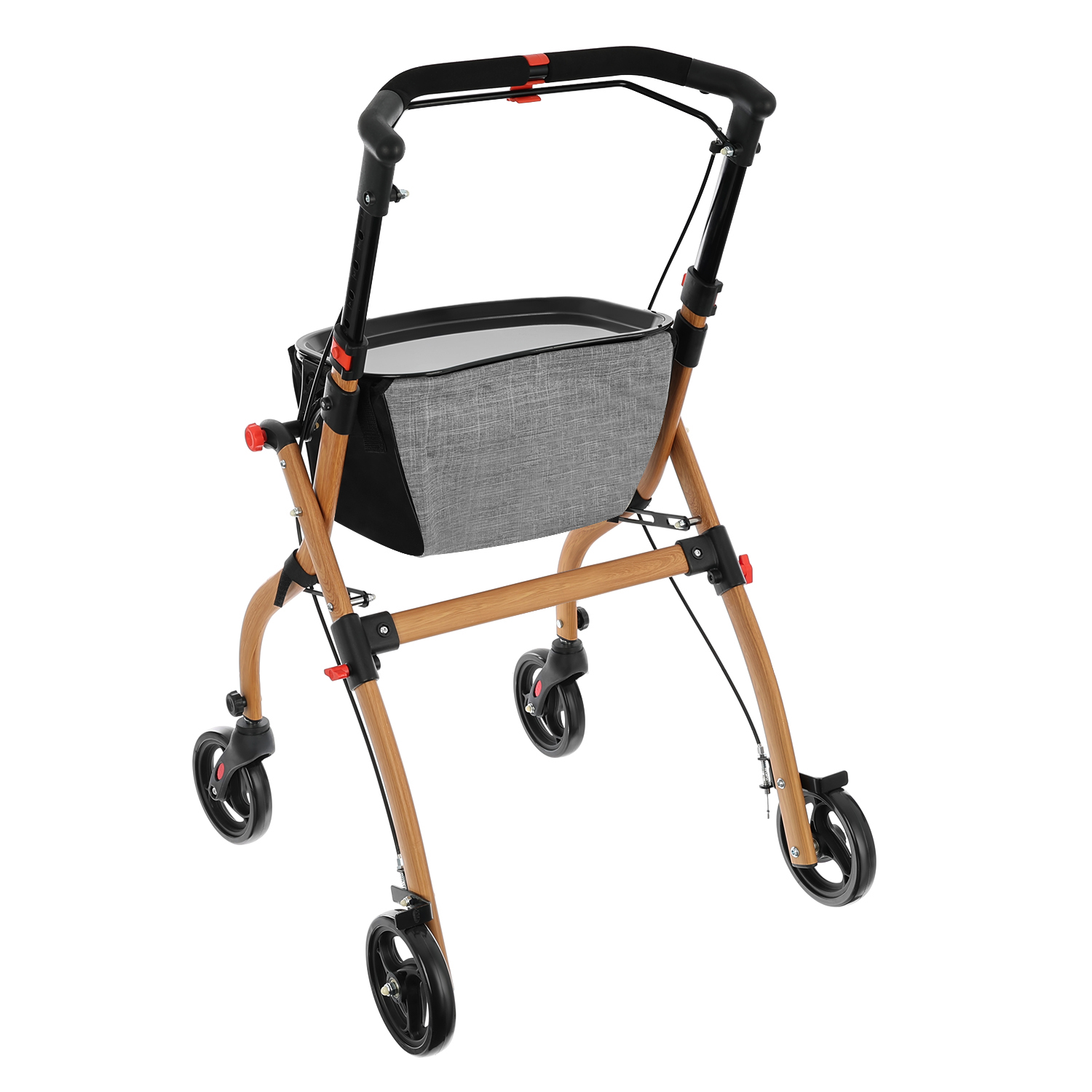 antar-at51040-gehwagen-rollator-mit-tablett image 5