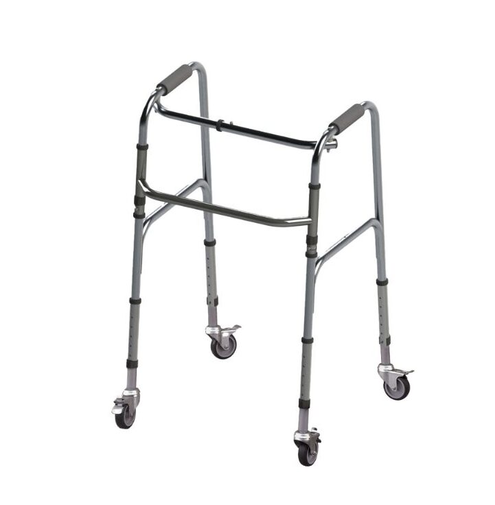 antar-at02001-rollator-4-rad-mit-bremse-150-kg image 1
