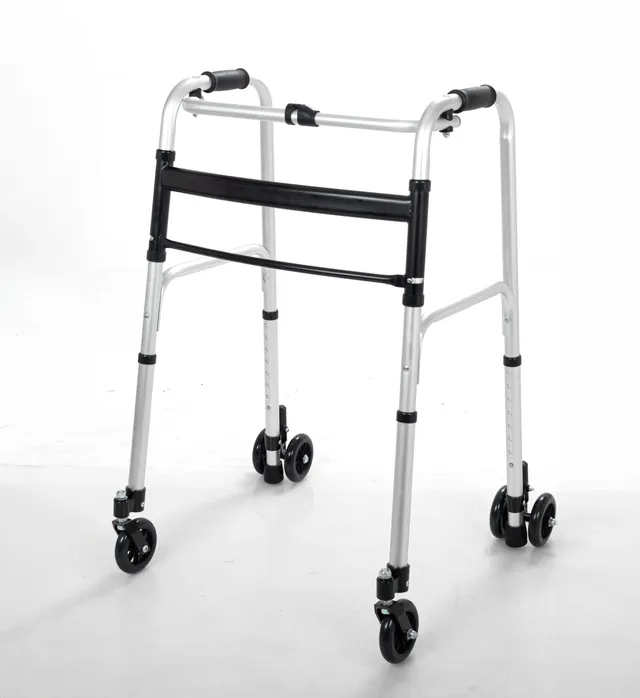 antar-gehwagen-at51042-faltbarer-rollator-aus-aluminium image 1