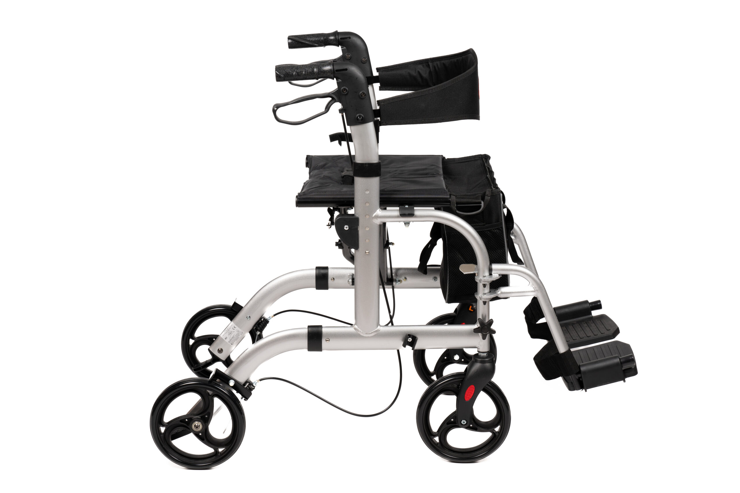 antar-at51005-alu-rollator-vierrad-mit-sitz-und-r-ckenlehne image 3
