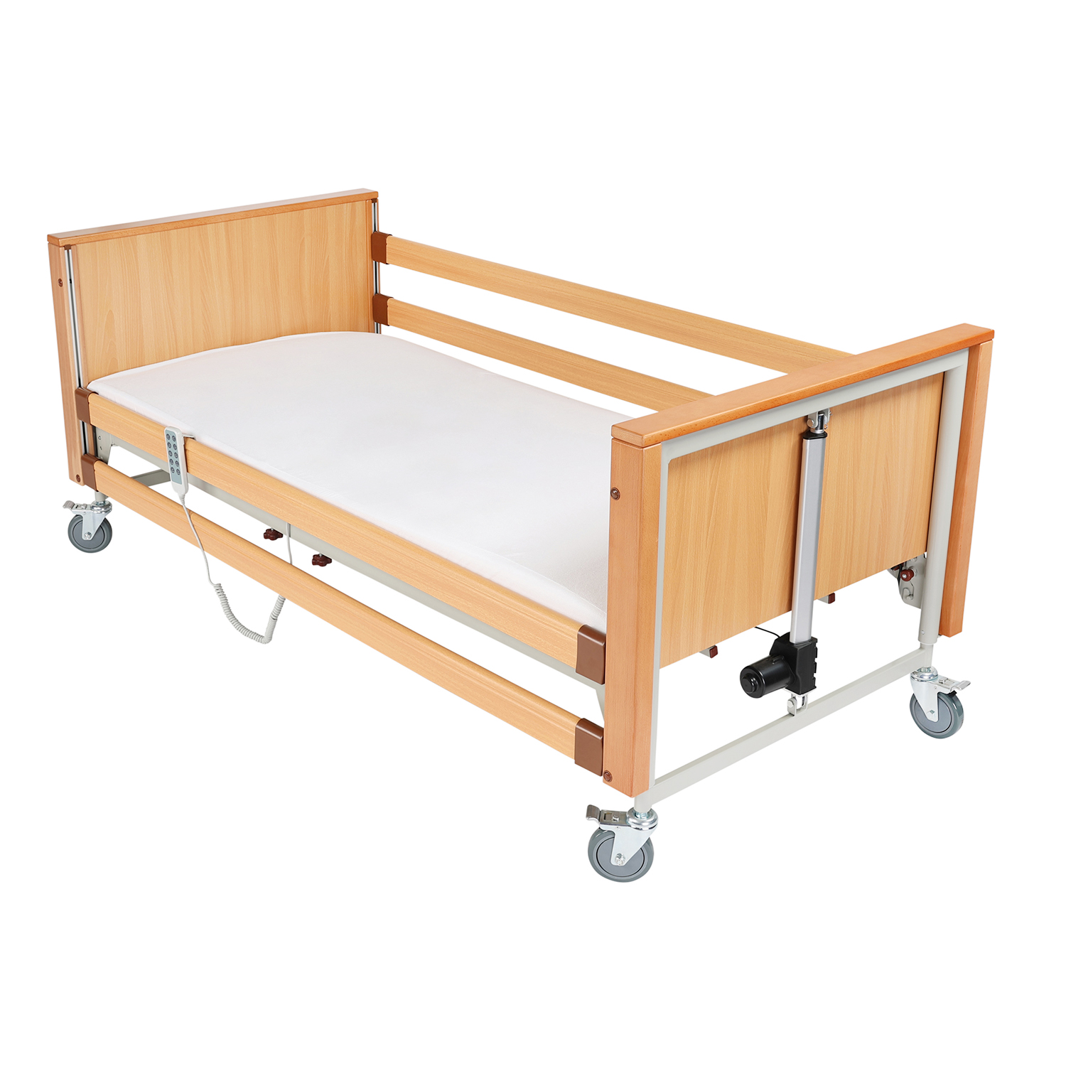 elektrisches-rehabilitationsbett-ohne-umbau-verstellbar-f-r-senioren image 2