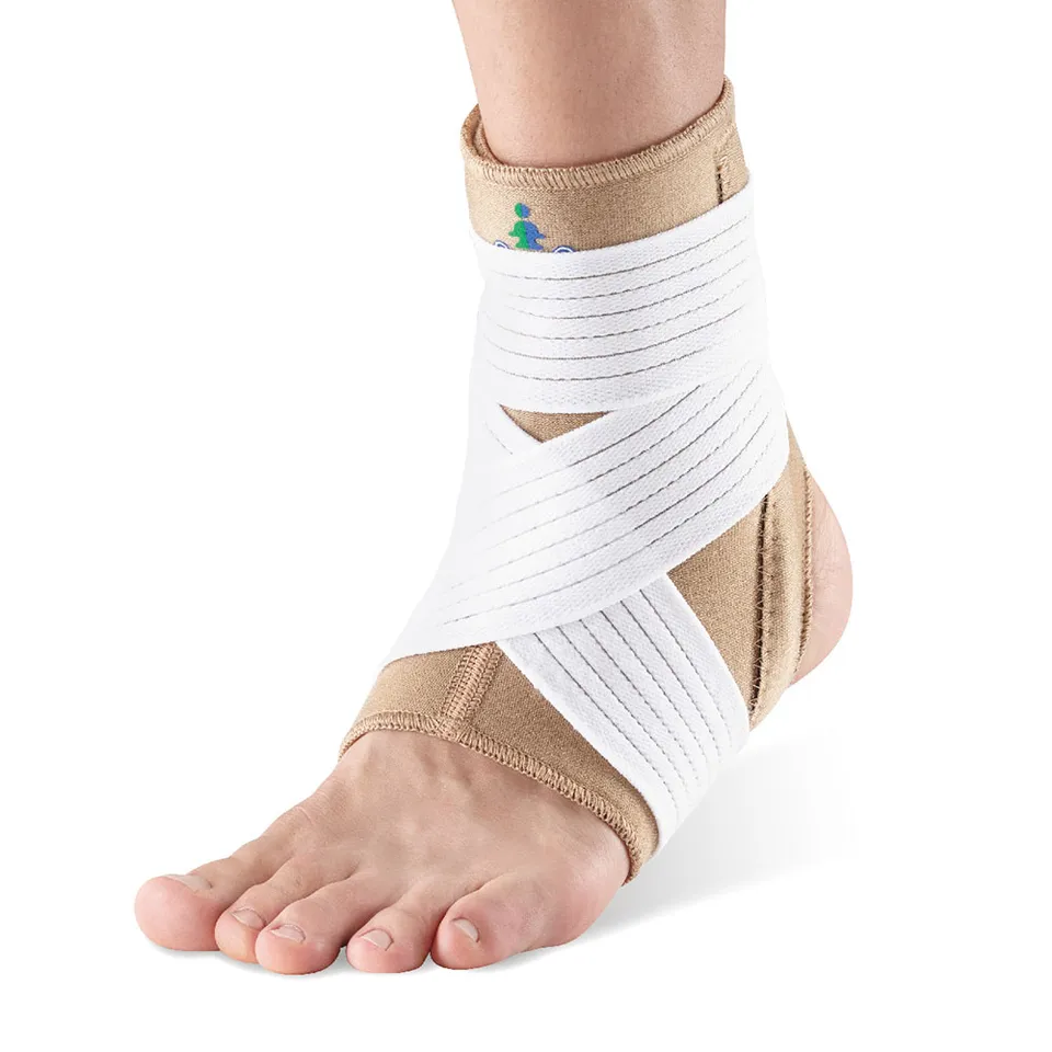 antar-1008-sprunggelenk-stabilisator-mit-zuggurt-beige-schwarz image 1