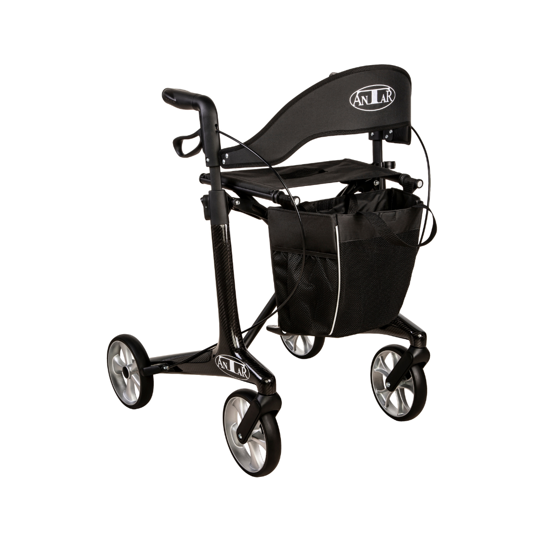 antar-at51047-rollator-aus-carbon-mit-sitz image 1