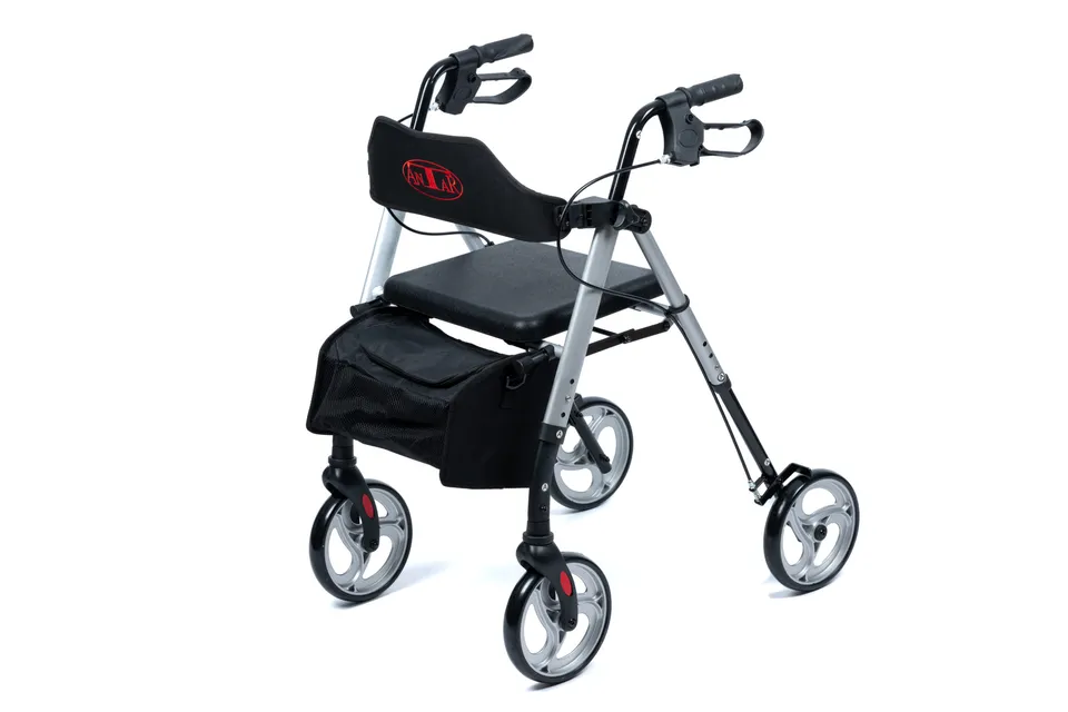 antar-at51112-ne-aluminium-gehhilfe-leichter-gehwagen-rollator image 1