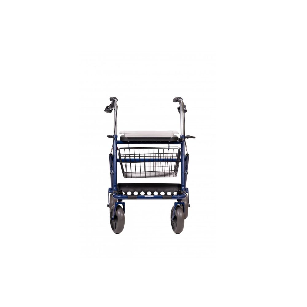 antar-at51013-stahl-rollator-4-rad-mit-korb-und-sitz image 1