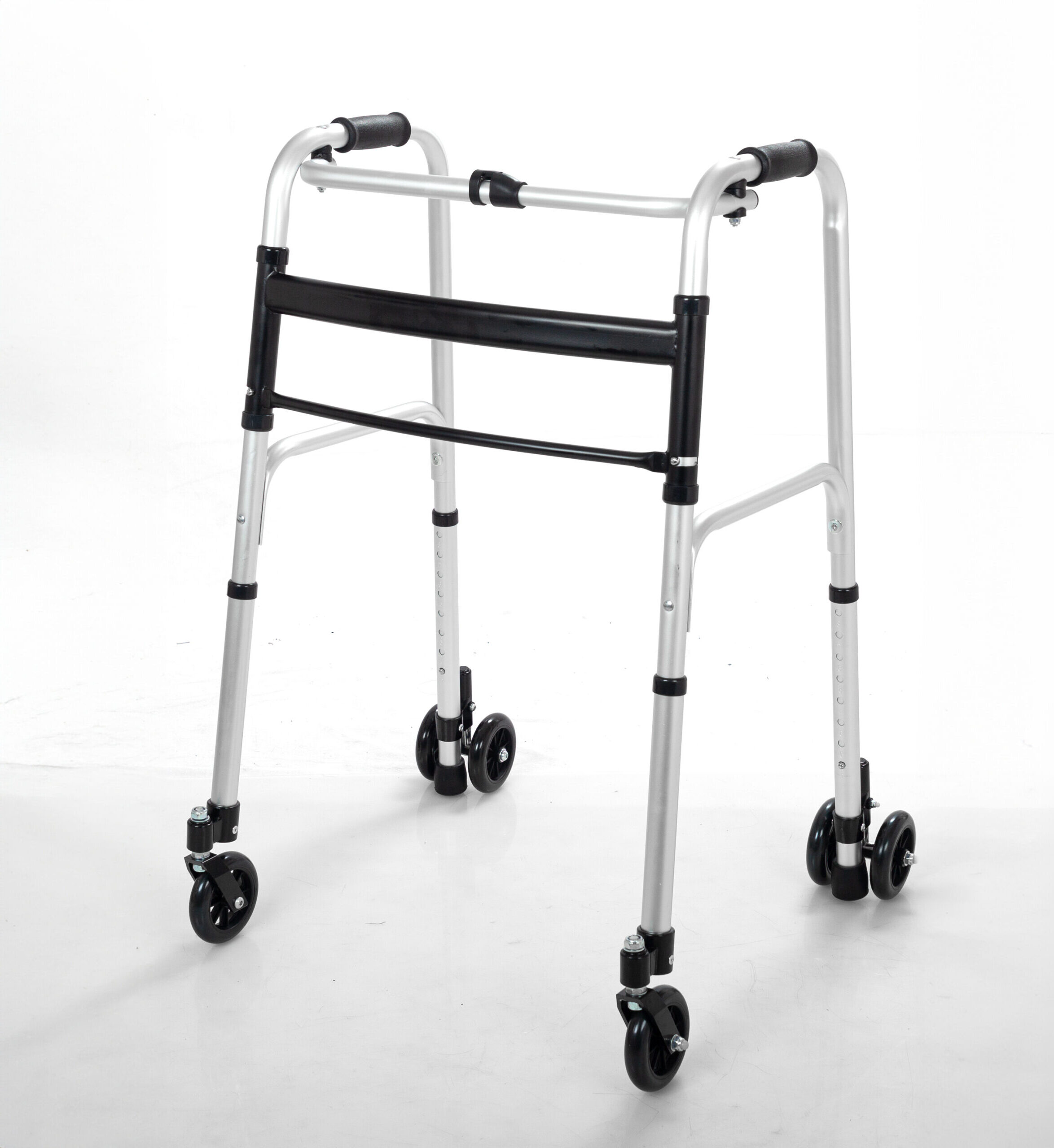 antar-gehwagen-at51042-faltbarer-rollator-aus-aluminium image 1