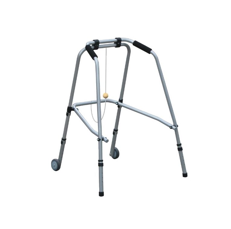 antar-at02005-gehgestell-mit-2-r-dern-faltbar-80-93-cm-1-6-kg image 1