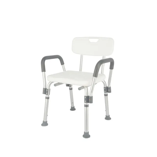 antar-at51126-duschstuhl-mit-6-facher-h-henverstellung-aluminium-bis-136-kg image 1