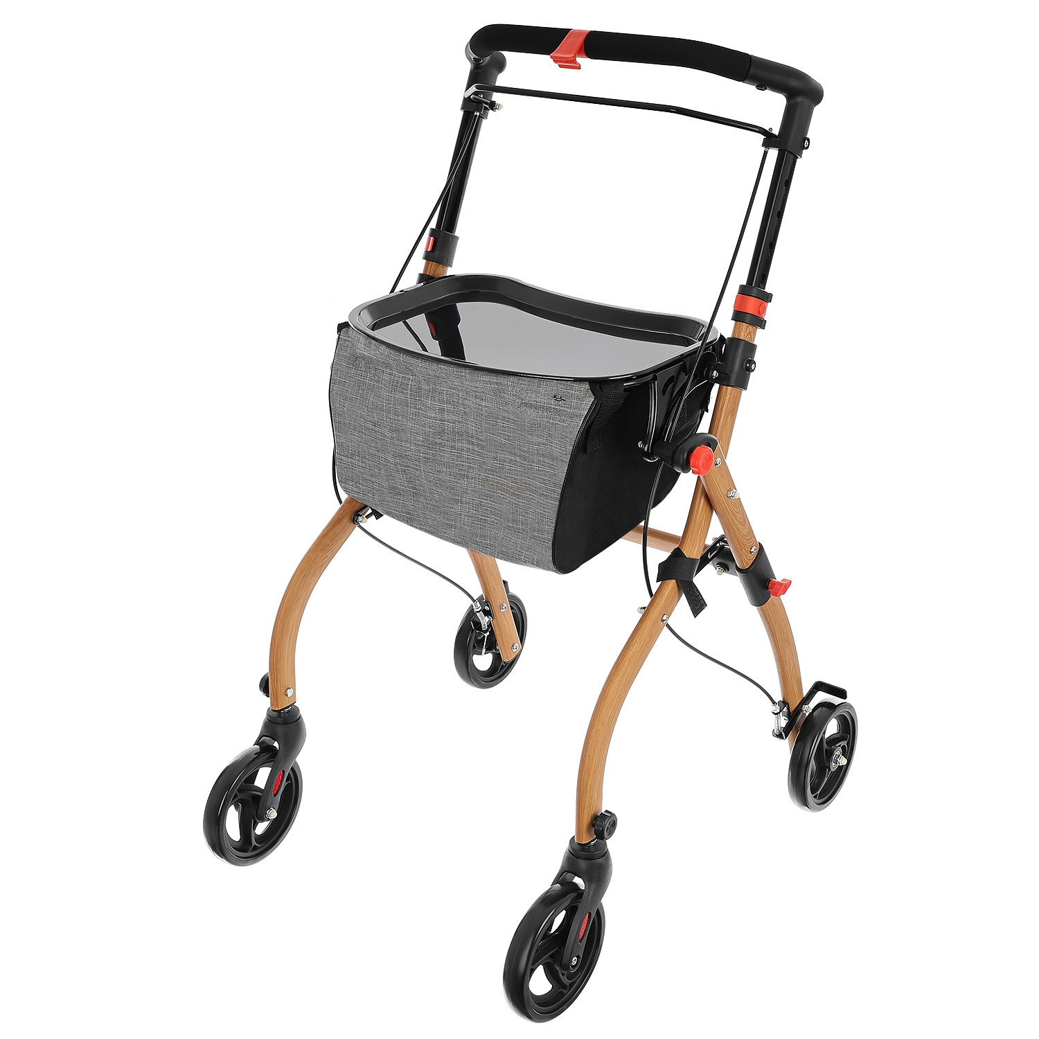 antar-at51040-gehwagen-rollator-mit-tablett image 4