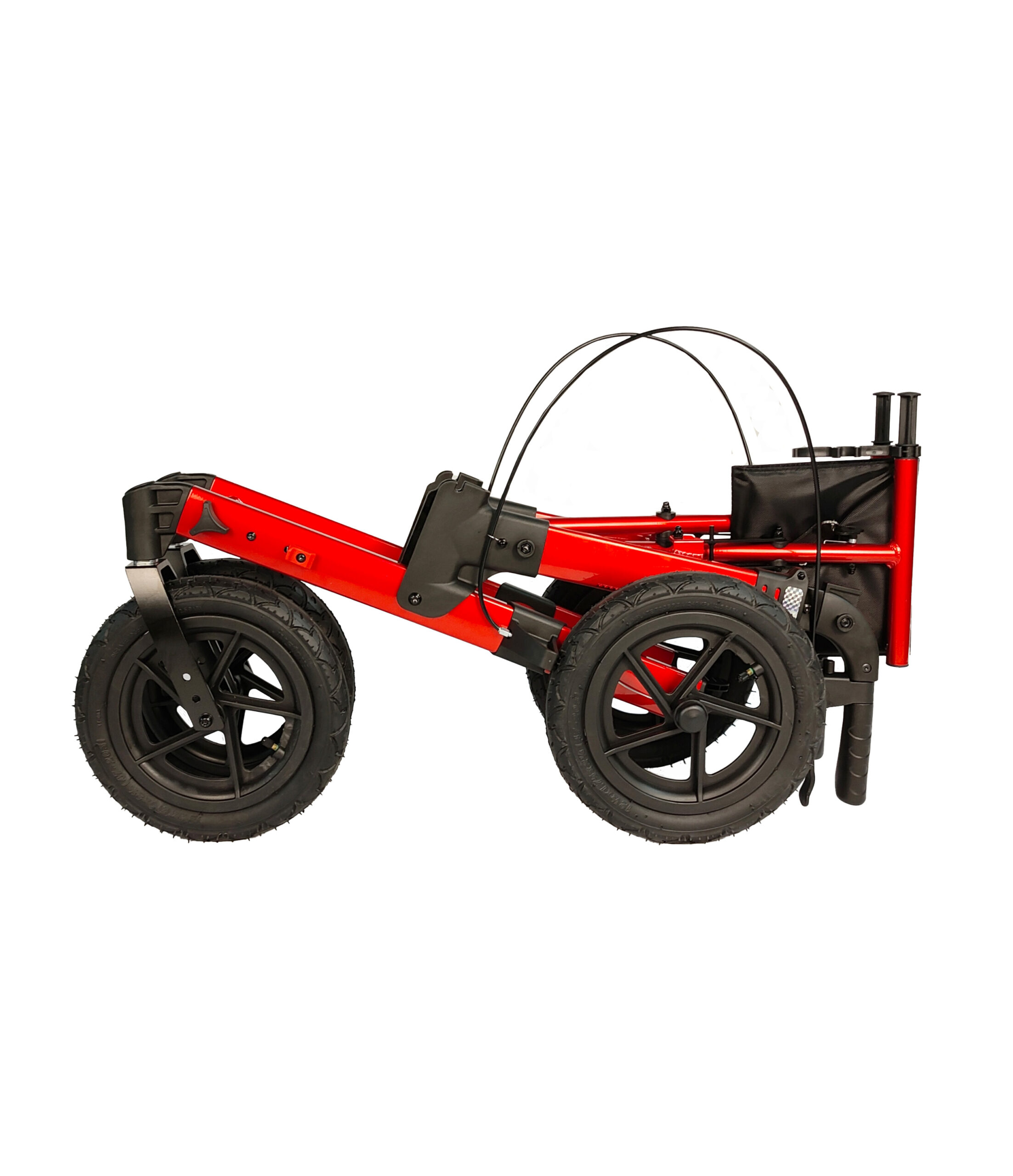 antar-at51045-rollator-mit-luftreifen-gehwagen-mit-tasche image 6