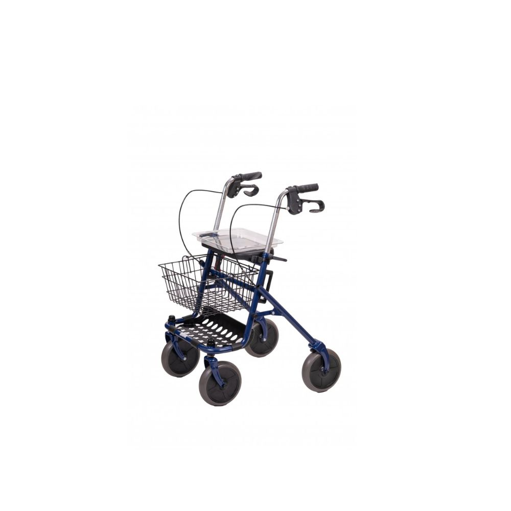 antar-at51013-stahl-rollator-4-rad-mit-korb-und-sitz image 2