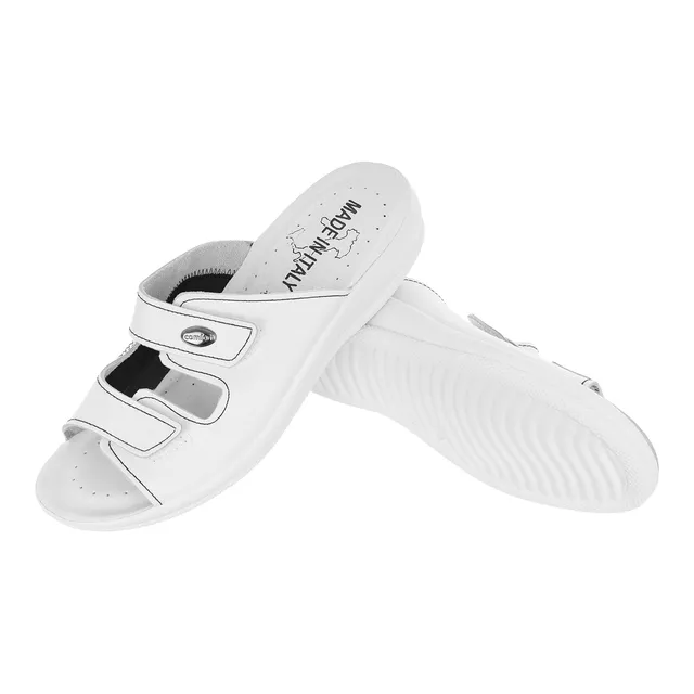 antar-at53086-hallux-schuhe-aus-leder-wei-absatz-3-cm image 1
