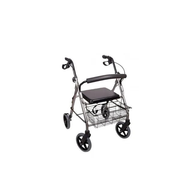 antar-rollator-at51003-aluminium-vierr-drig-mit-korb image 1