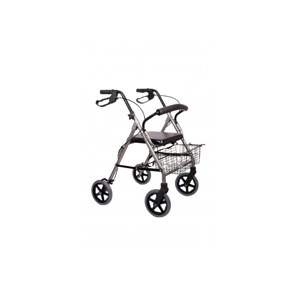 antar-rollator-at51003-aluminium-vierr-drig-mit-korb image 2