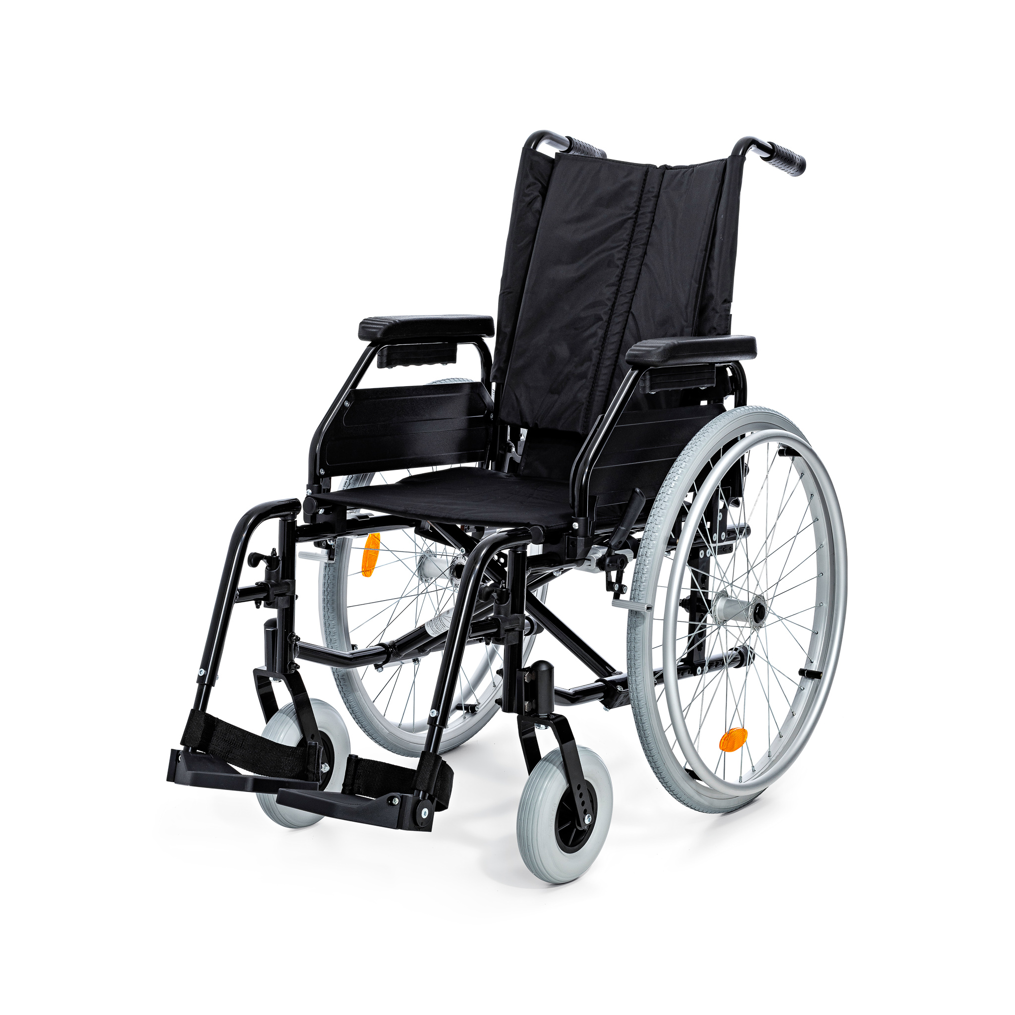antar-at52302-rollstuhl-mit-verstellbarem-sitz-und-fu-st-tzen image 1
