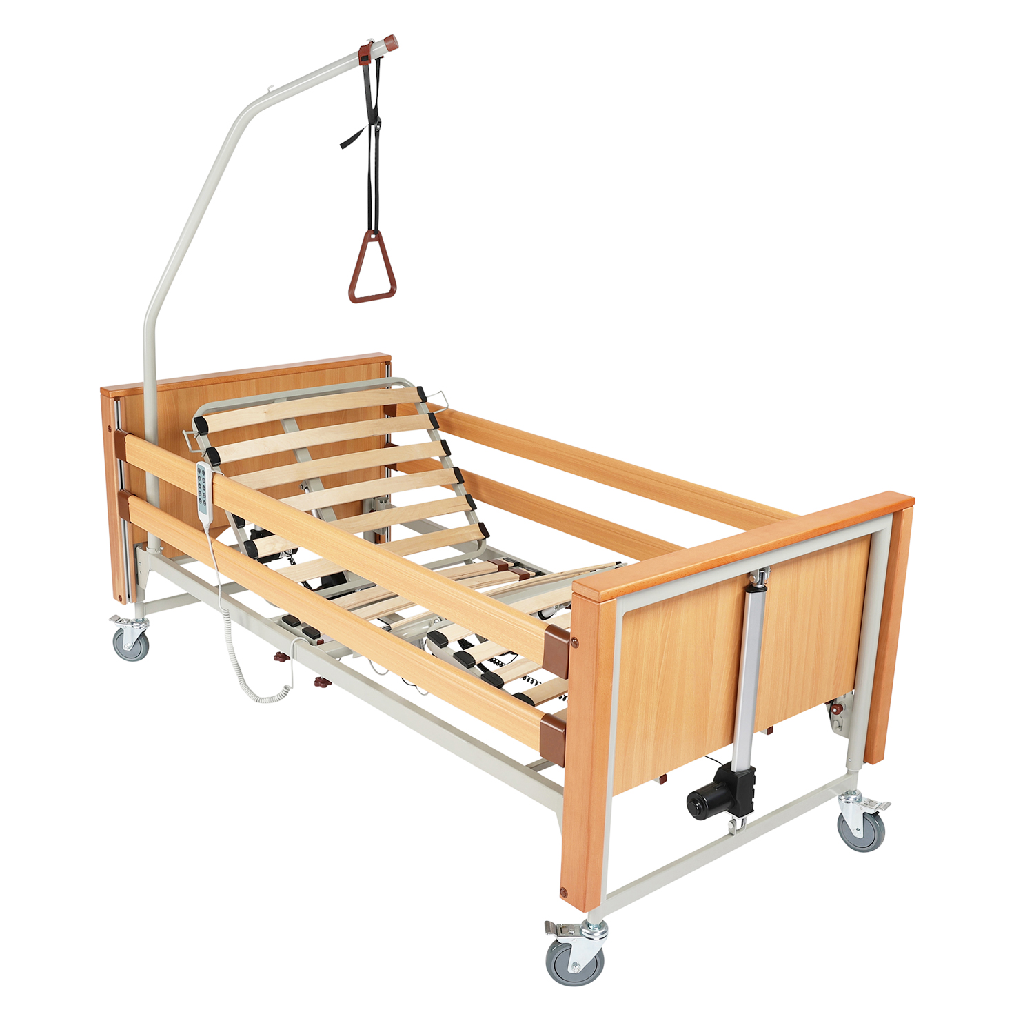 elektrisches-rehabilitationsbett-ohne-umbau-verstellbar-f-r-senioren image 1