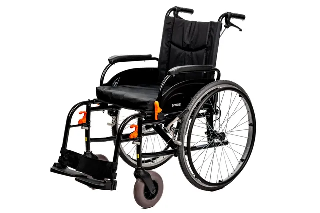 antar-agile-rollstuhl-aus-aluminium-24-zoll-schwarz-125-kg image 1