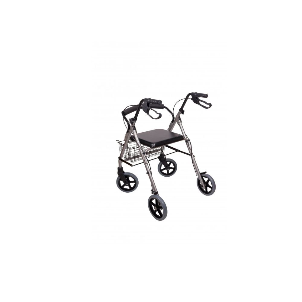 antar-rollator-at51003-aluminium-vierr-drig-mit-korb image 3