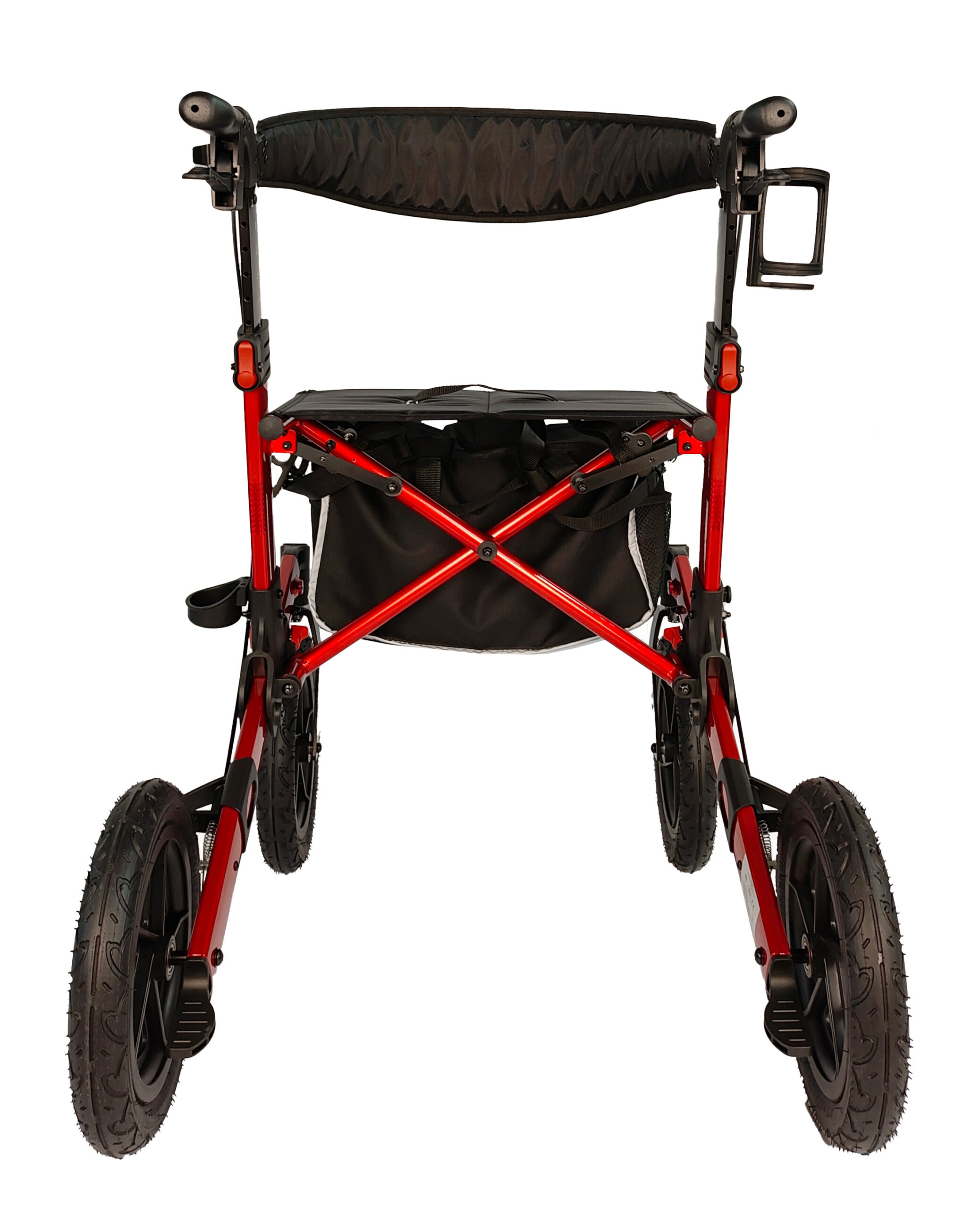antar-at51045-rollator-mit-luftreifen-gehwagen-mit-tasche image 5