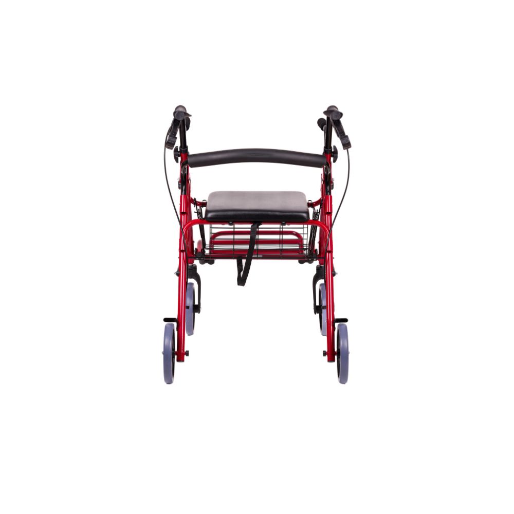 antar-rollator-at51018-vierr-drig-mit-korb-und-sitz image 2